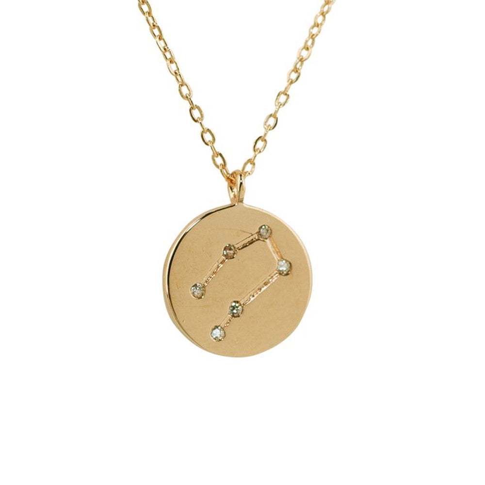 Gemini Constellation Pendant Necklace