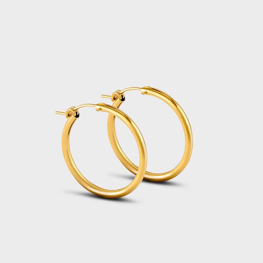 Large Hinged Tube Hoops