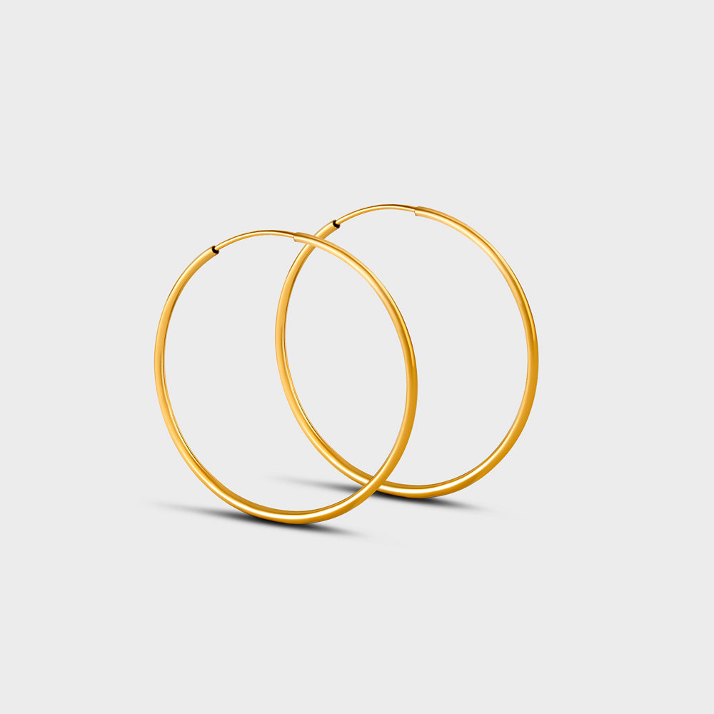 Large Seamless Hoops