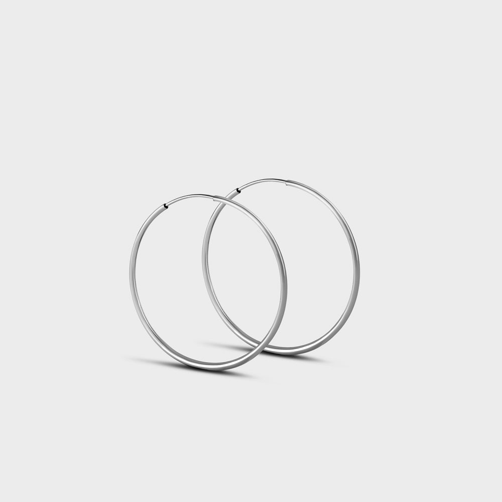 Medium Seamless Hoops