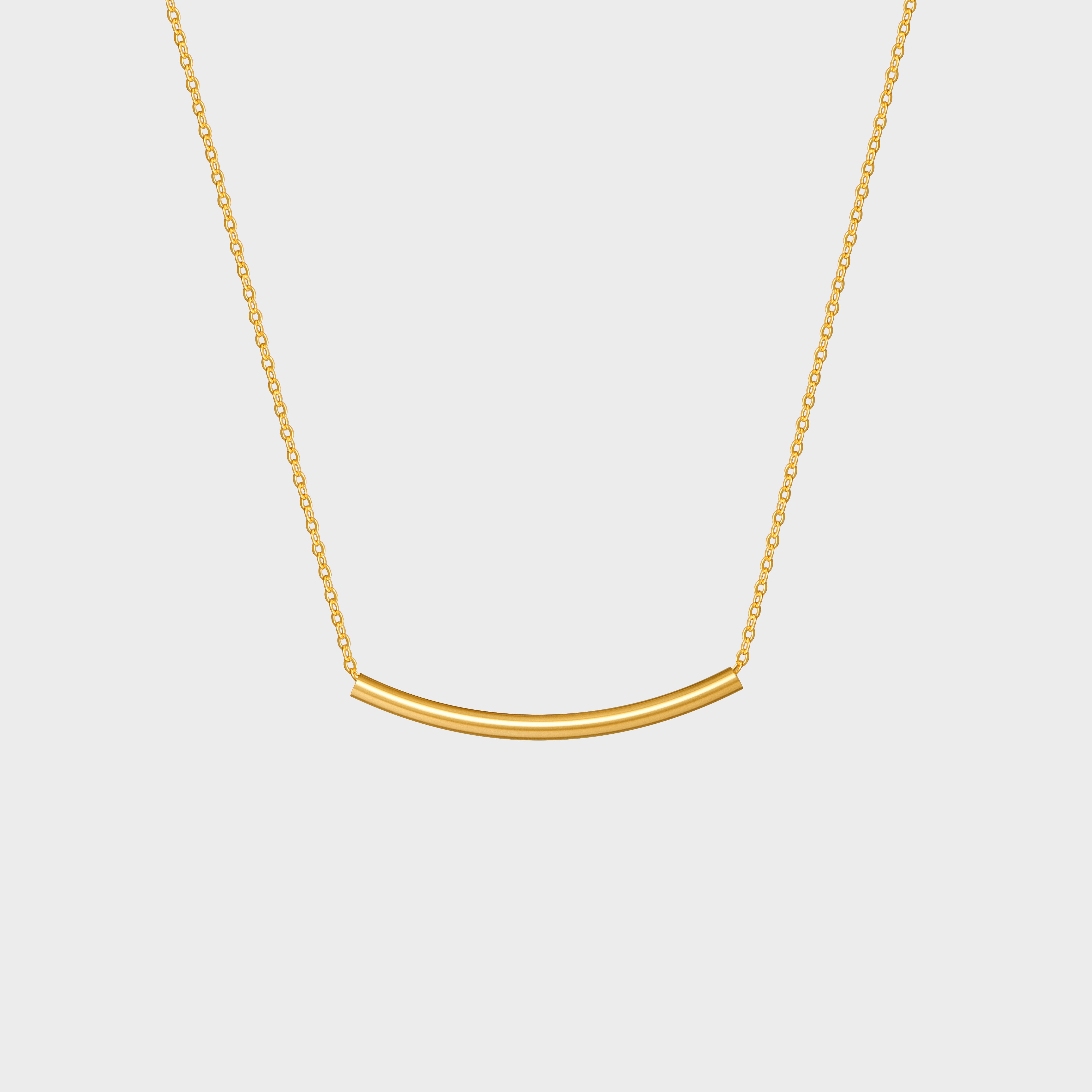 Curve Tube Necklace