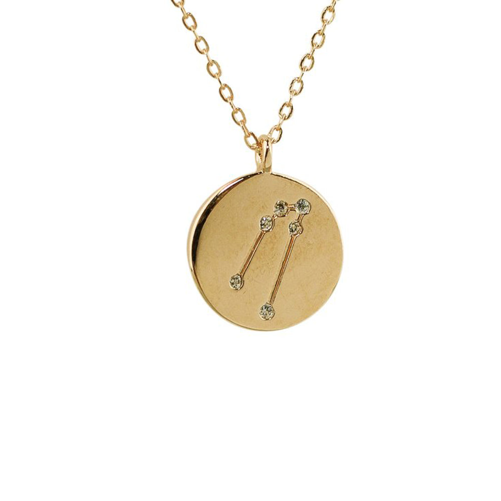 Taurus Constellation Pendant Necklace