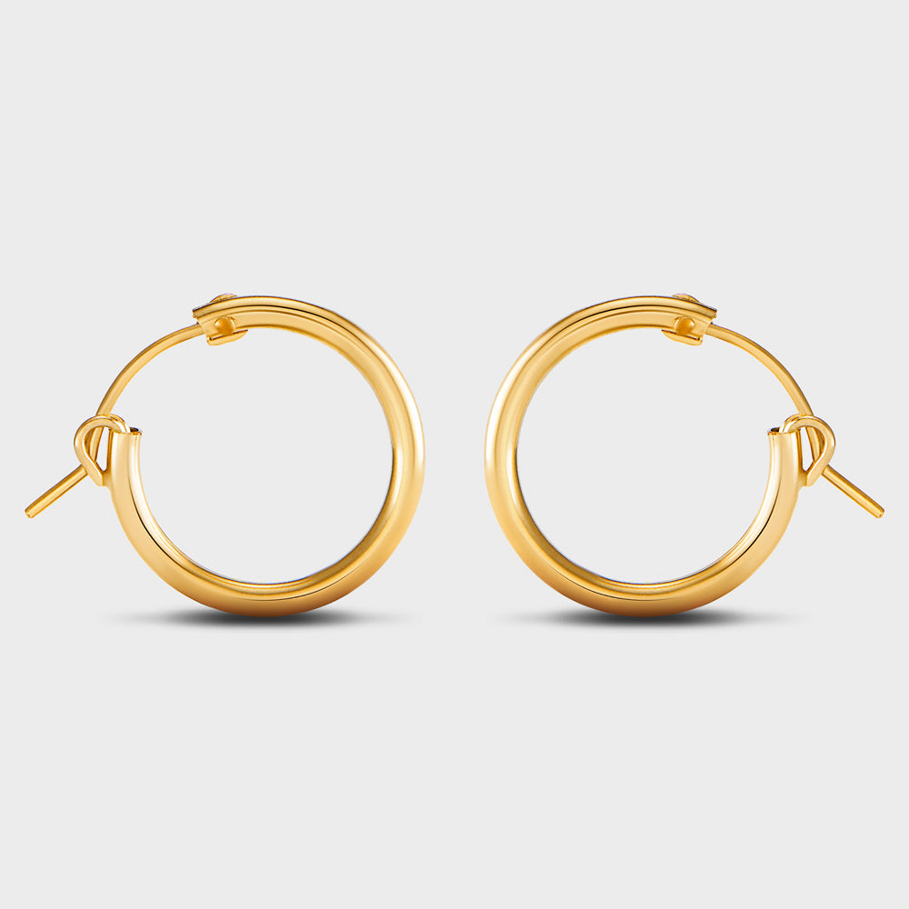 Large Hinged Tube Hoops