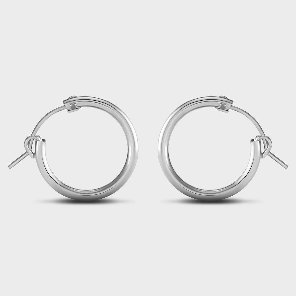 Large Hinged Tube Hoops