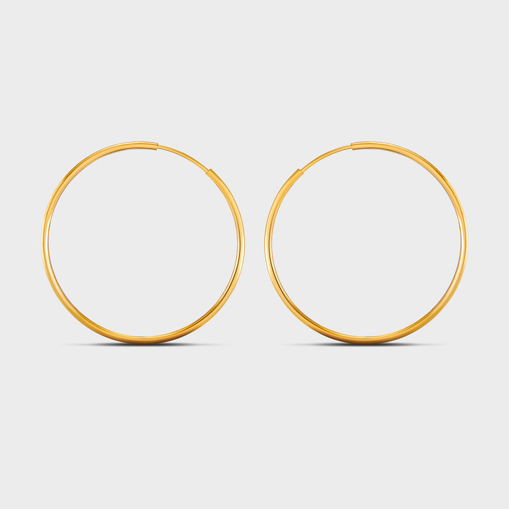 Large Seamless Hoops