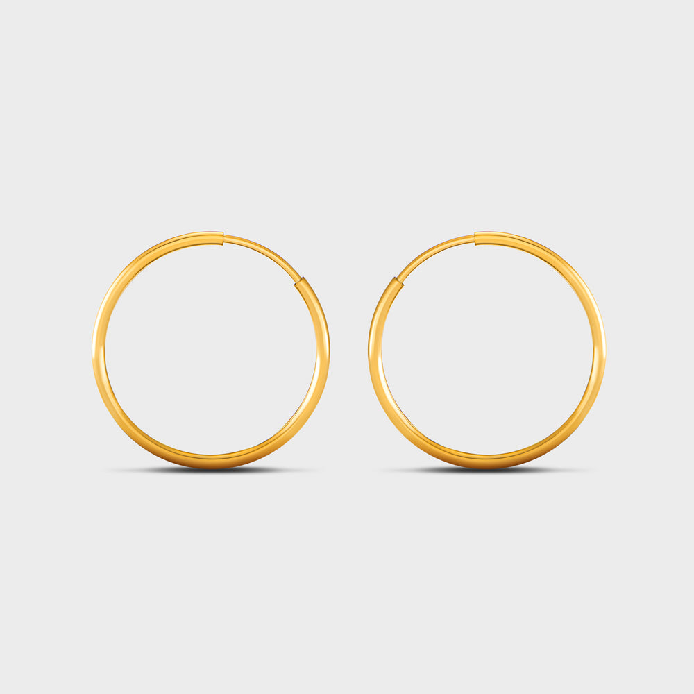 Medium Seamless Hoops