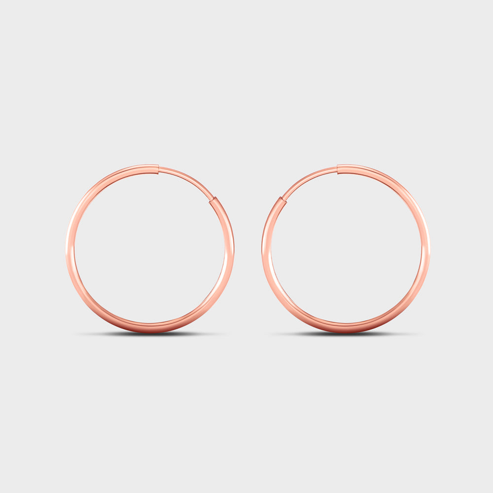Medium Seamless Hoops