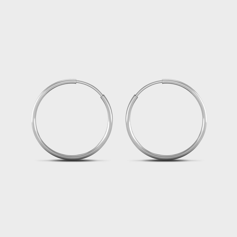 Medium Seamless Hoops