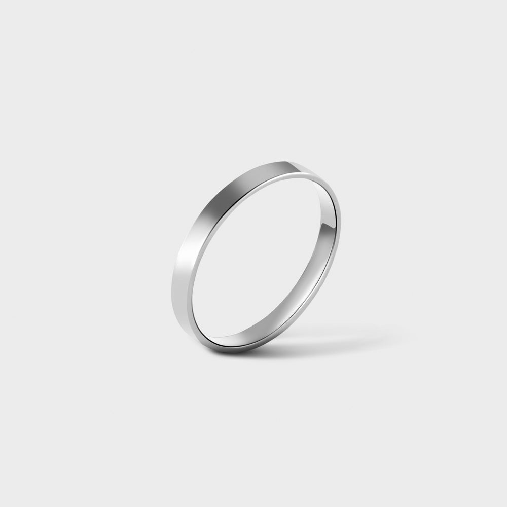 Sterling Silver Thick Band Ring