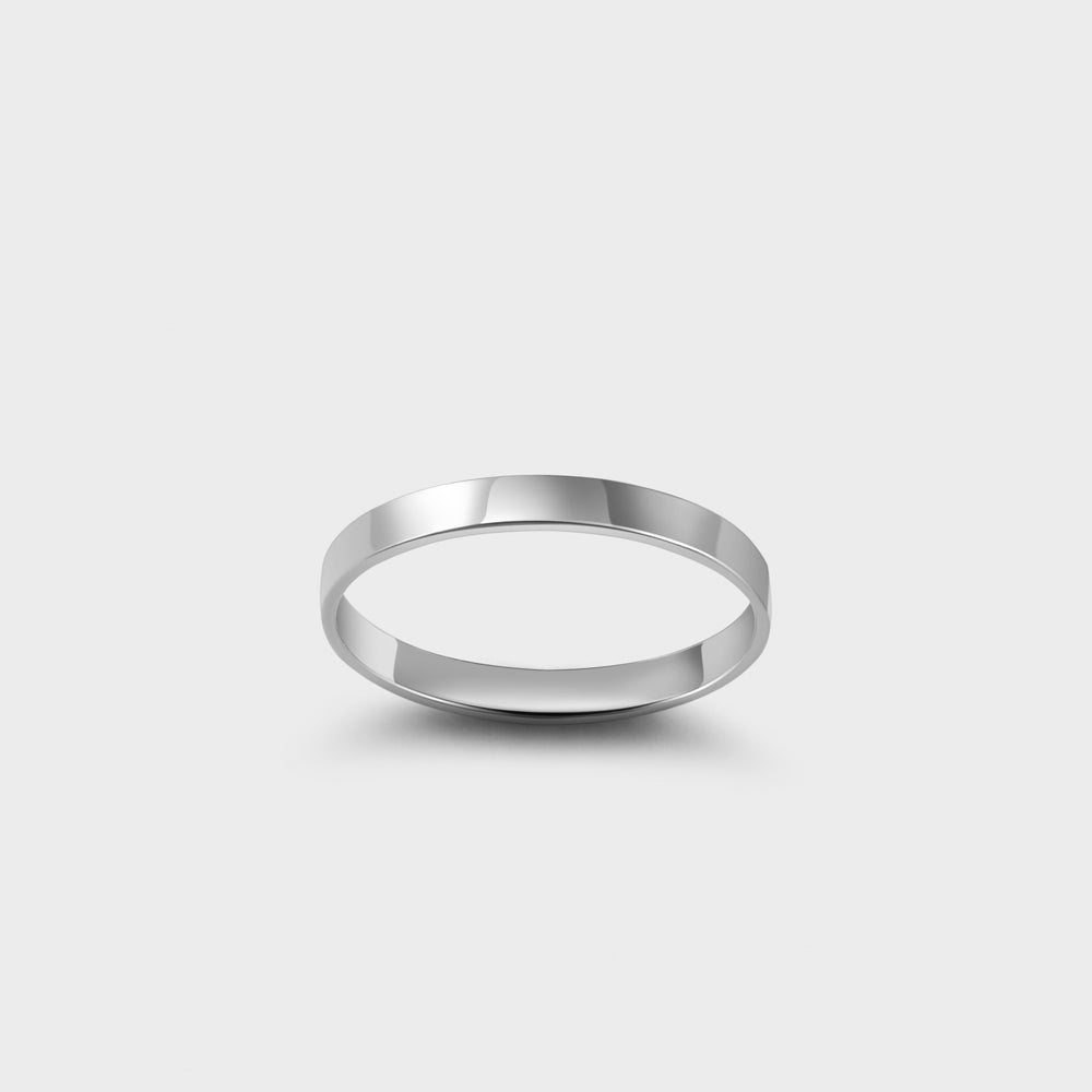 Sterling Silver Thick Band Ring