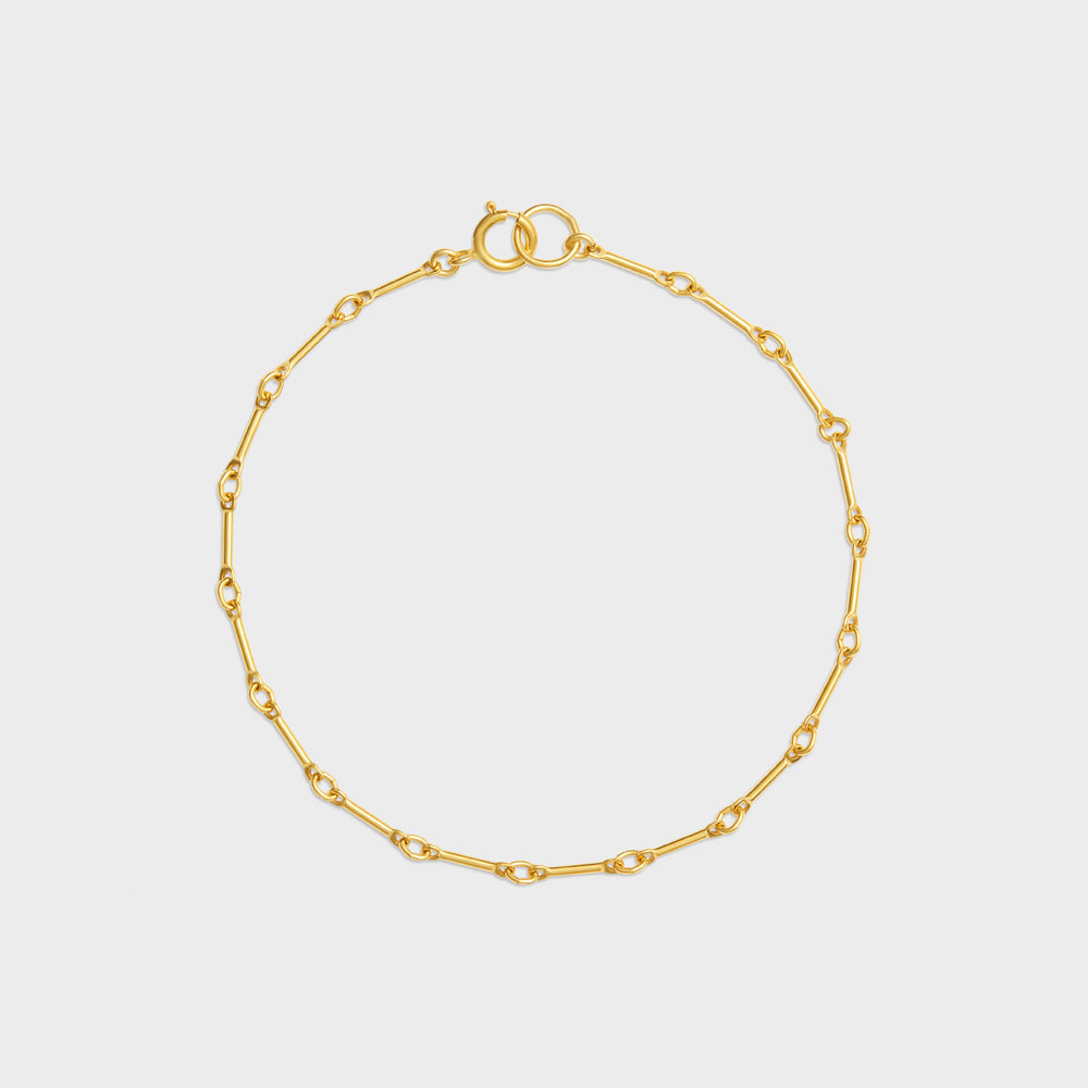 Bar Links Chain Bracelet