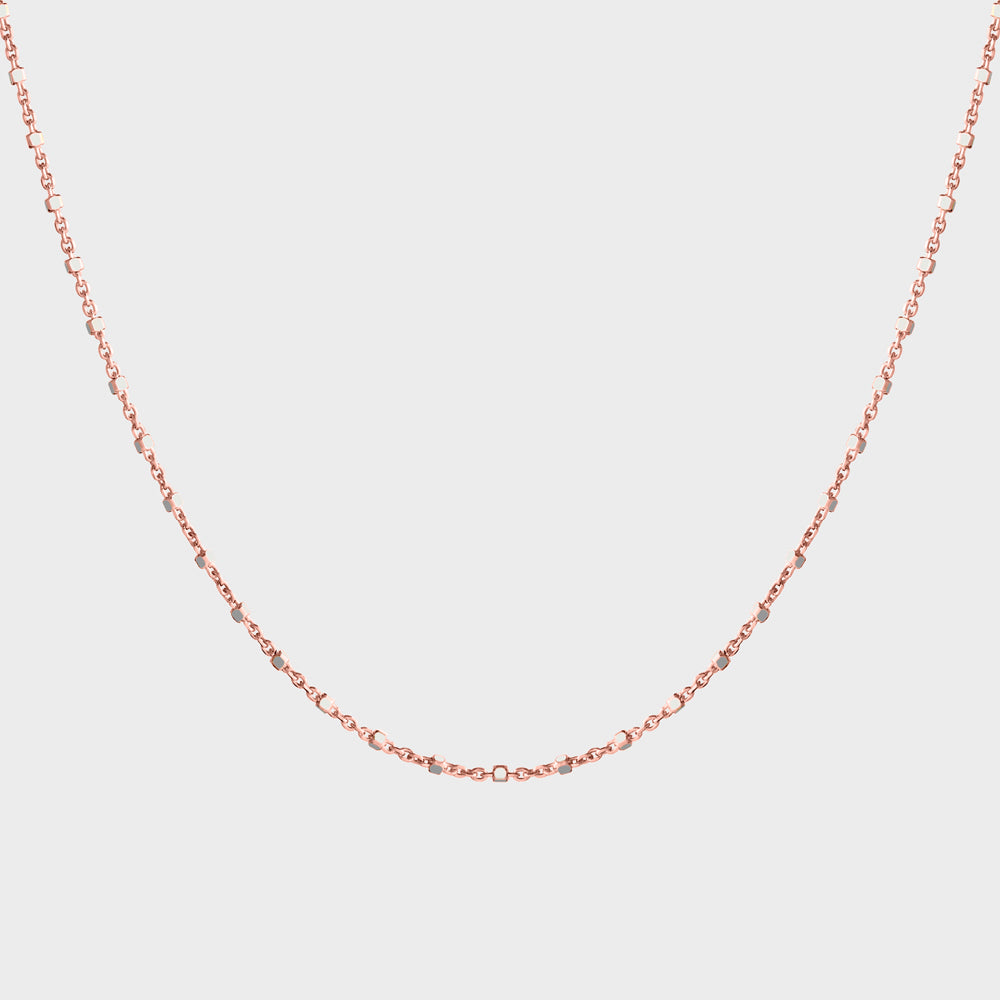 Two Tone Micro Bead Close Spaced Choker Collar Necklace