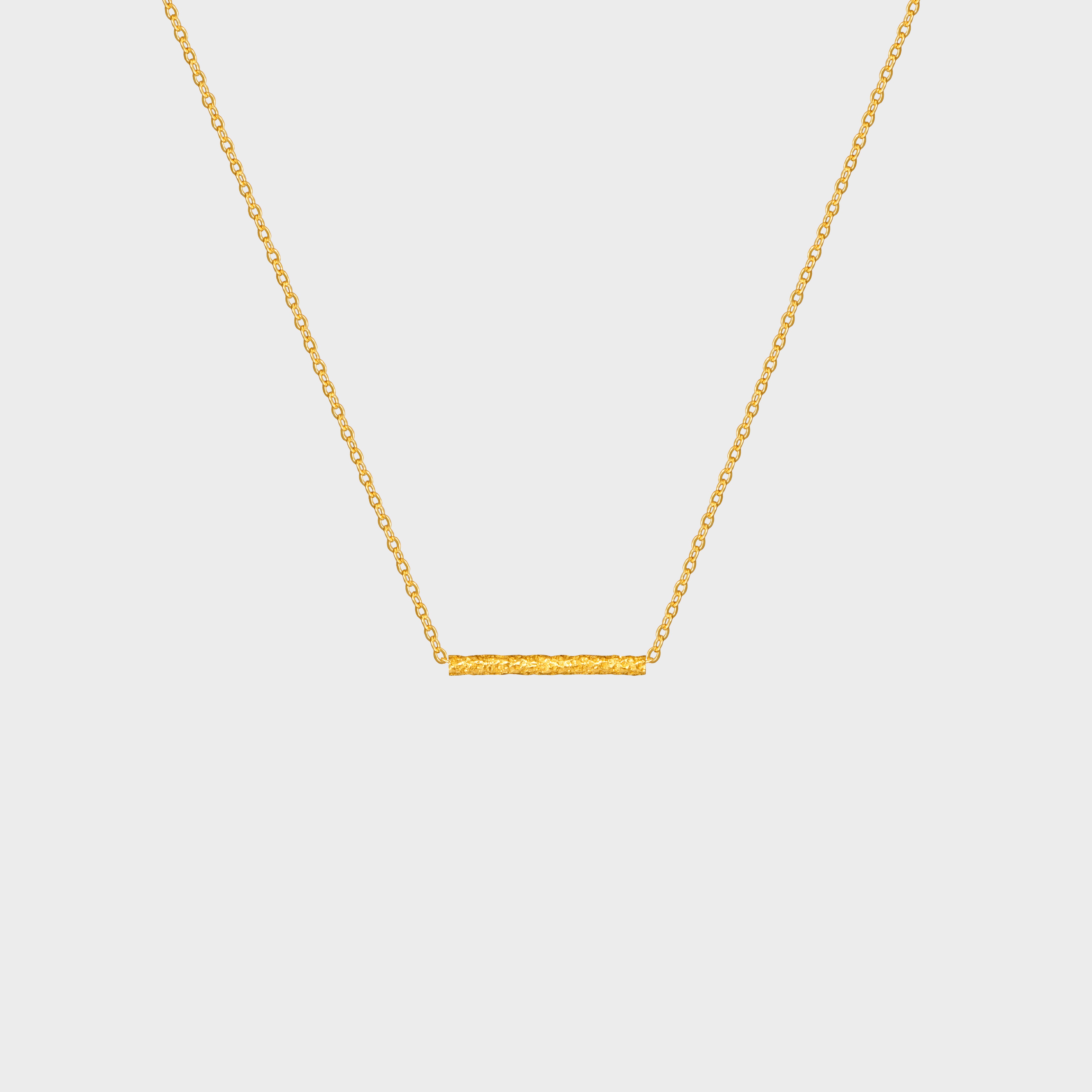 Stardust Tube Bar Necklace