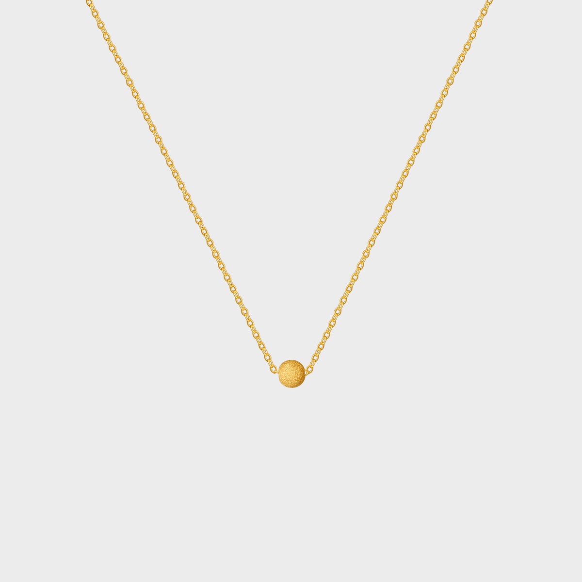Single Stardust Bead Necklace