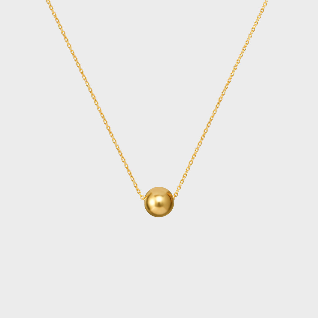 Shiny Orb Large Bead Necklace