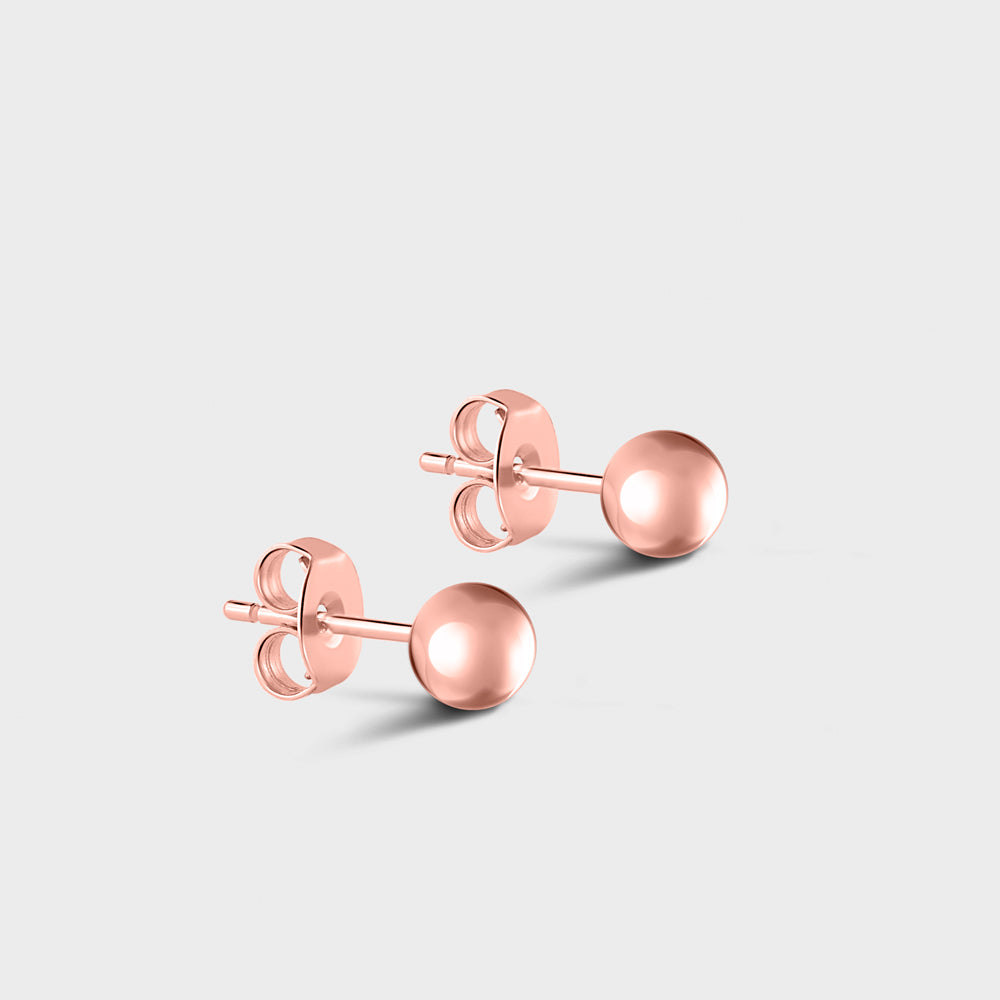 Small Sphere Post Earrings