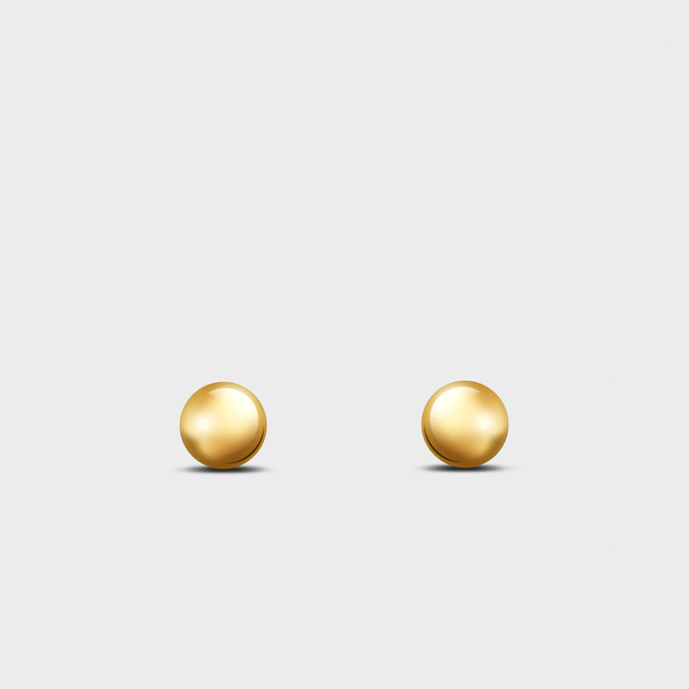Small Sphere Post Earrings